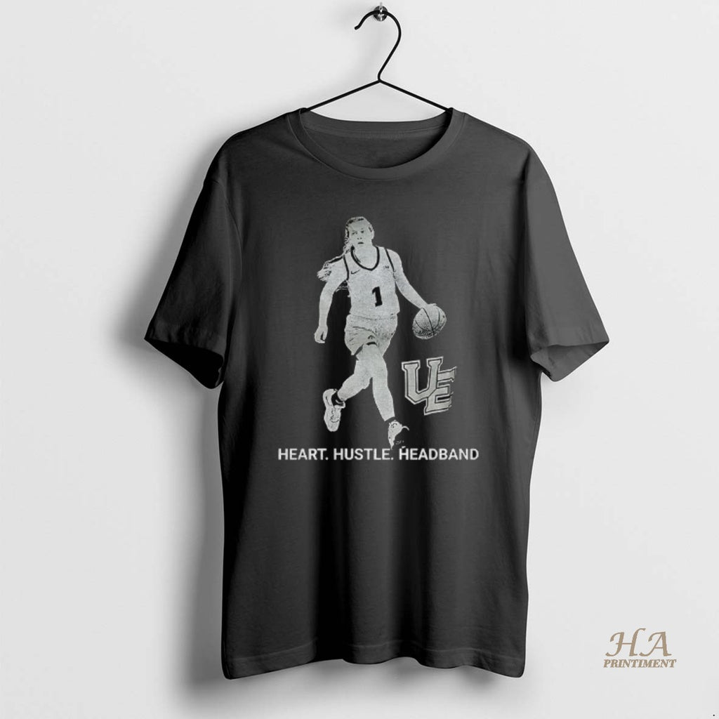 Official Molly Davis Iowa Hawkeyes Iowawbb Heart Hustle Headband Ue Shirt Hoodie Sweatshirt | PurePodTees.com