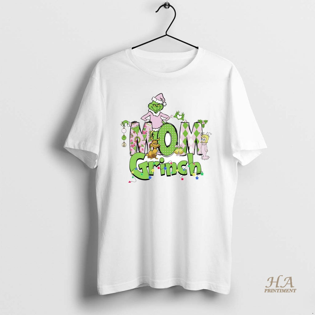 Official Mom Grinch Christmas Shirt Hoodie Sweatshirt | PurePodTees.com