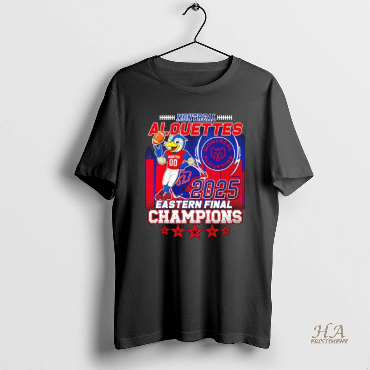 Official Montreal Alouettes 2025 Easter Final Champions Mascot Shirt Hoodie Sweatshirt | PurePodTees.com