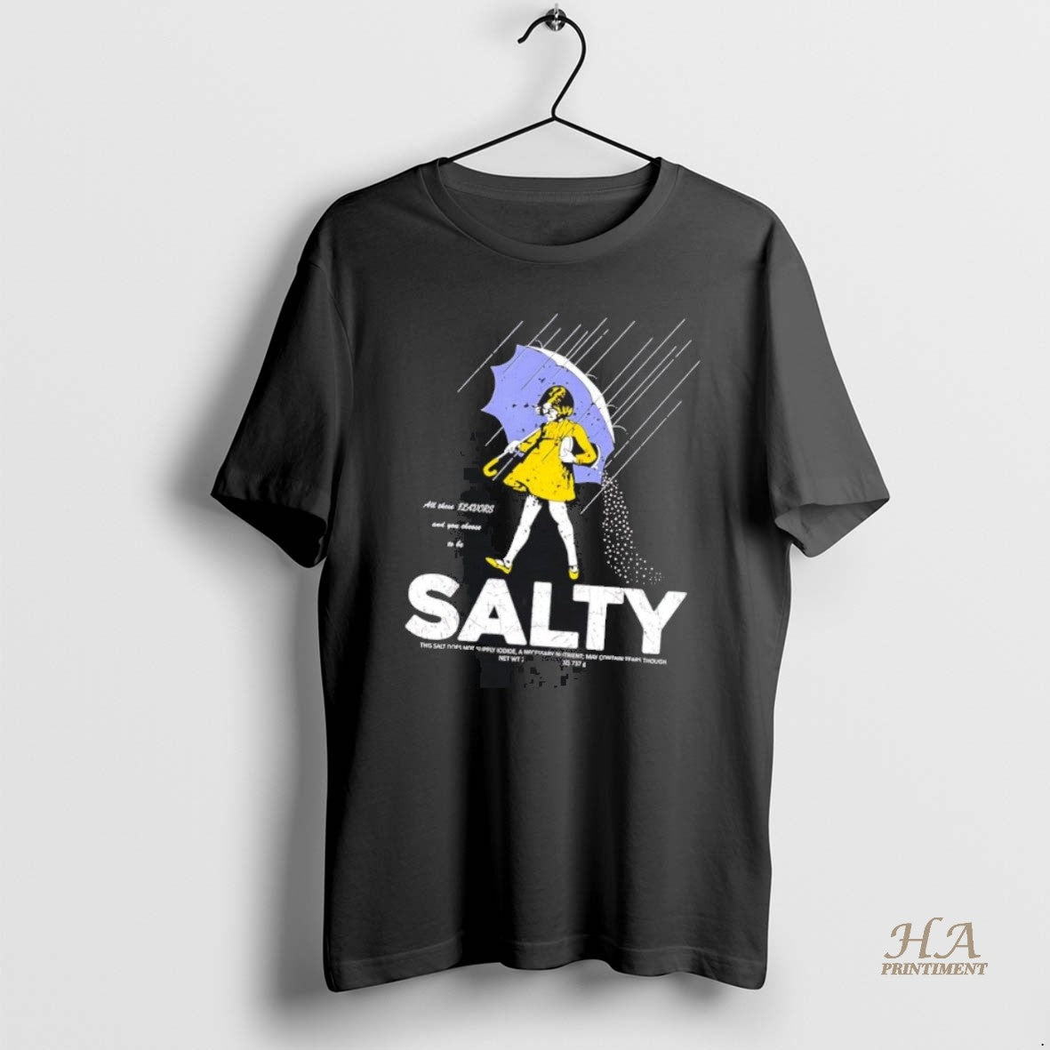 Official Morton Salt Girl Salty Shirt Hoodie Sweatshirt | PurePodTees.com