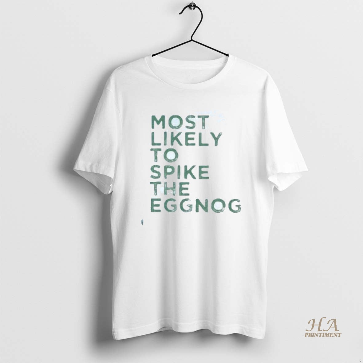 Official Most Likely To Spike The Eggnog Christmas Shirt Hoodie Sweatshirt | PurePodTees.com