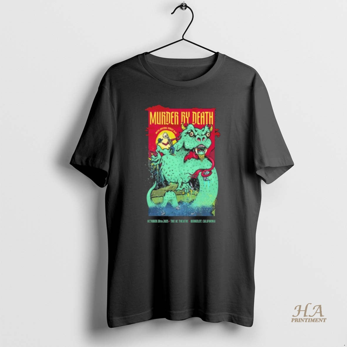 Official Murder By Death Oct 28 2025 The Uc Theatre In Berkeley Ca Shirt Hoodie Sweatshirt | PurePodTees.com