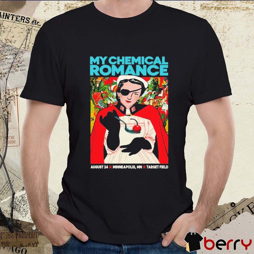 My Chemical Romance Target Field Minneapolis MN August 24 2026 Tour t-shirt