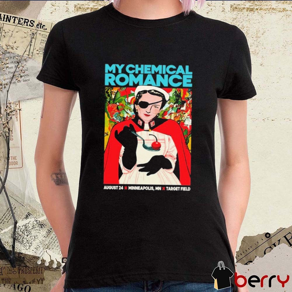 My Chemical Romance Target Field Minneapolis MN August 24 2026 Tour t-shirt