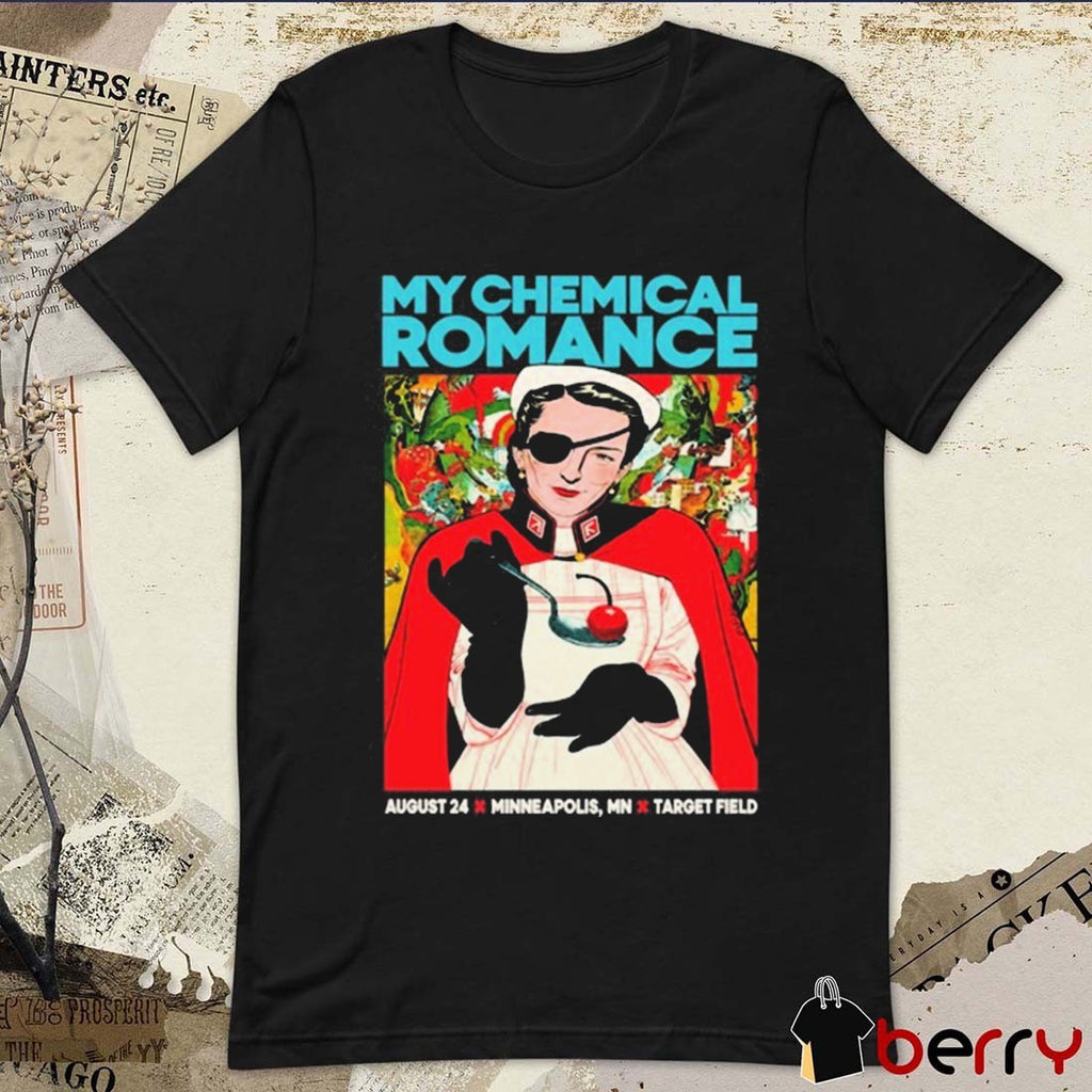 My Chemical Romance Target Field Minneapolis MN August 24 2026 Tour t-shirt