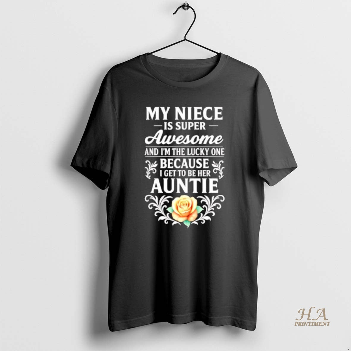 Official My Niece Is Super Awesome And Im The Lucky One Shirt Hoodie Sweatshirt | PurePodTees.com