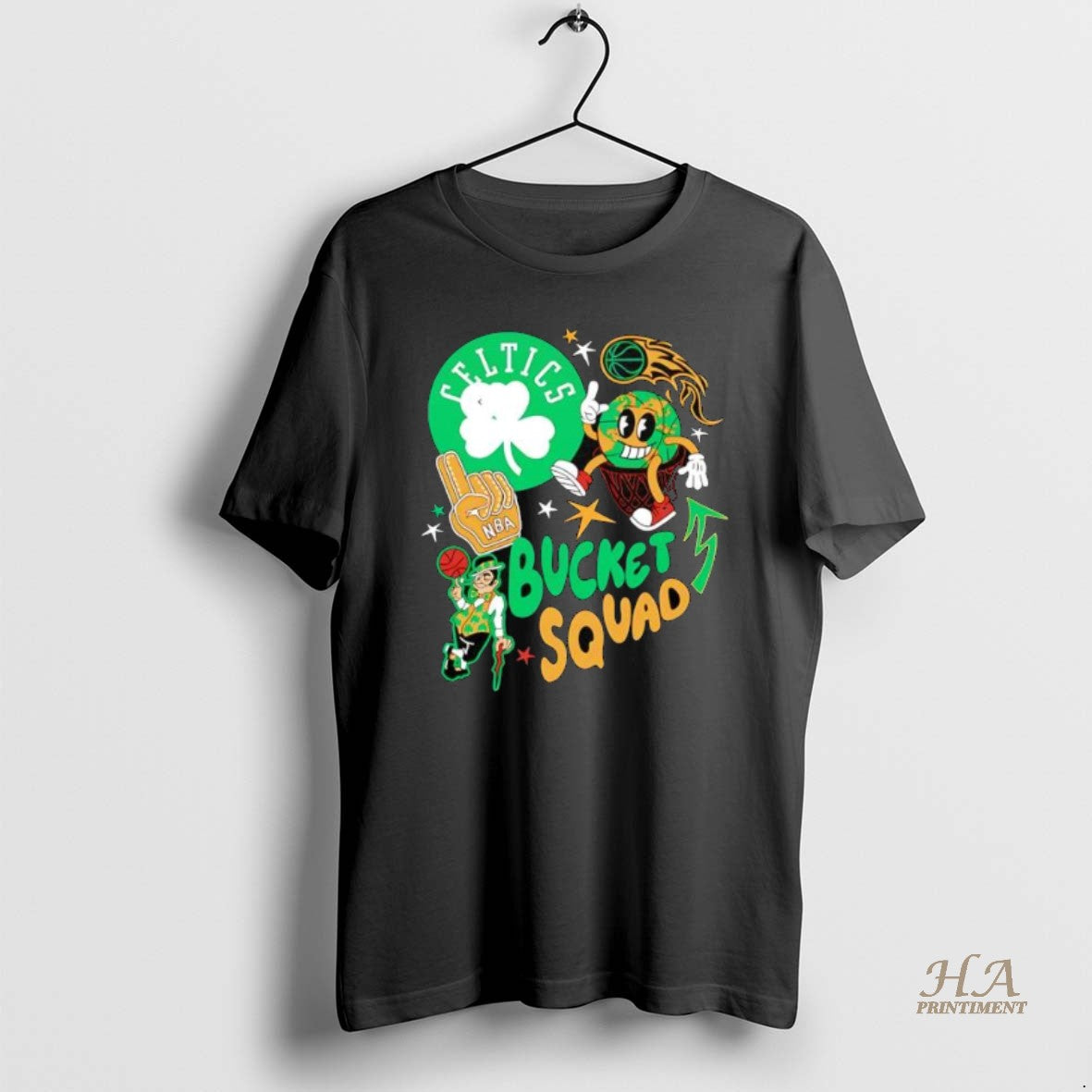 Official Nba Boston Celtics Buckie Squad Stylish Shirt Hoodie Sweatshirt | PurePodTees.com