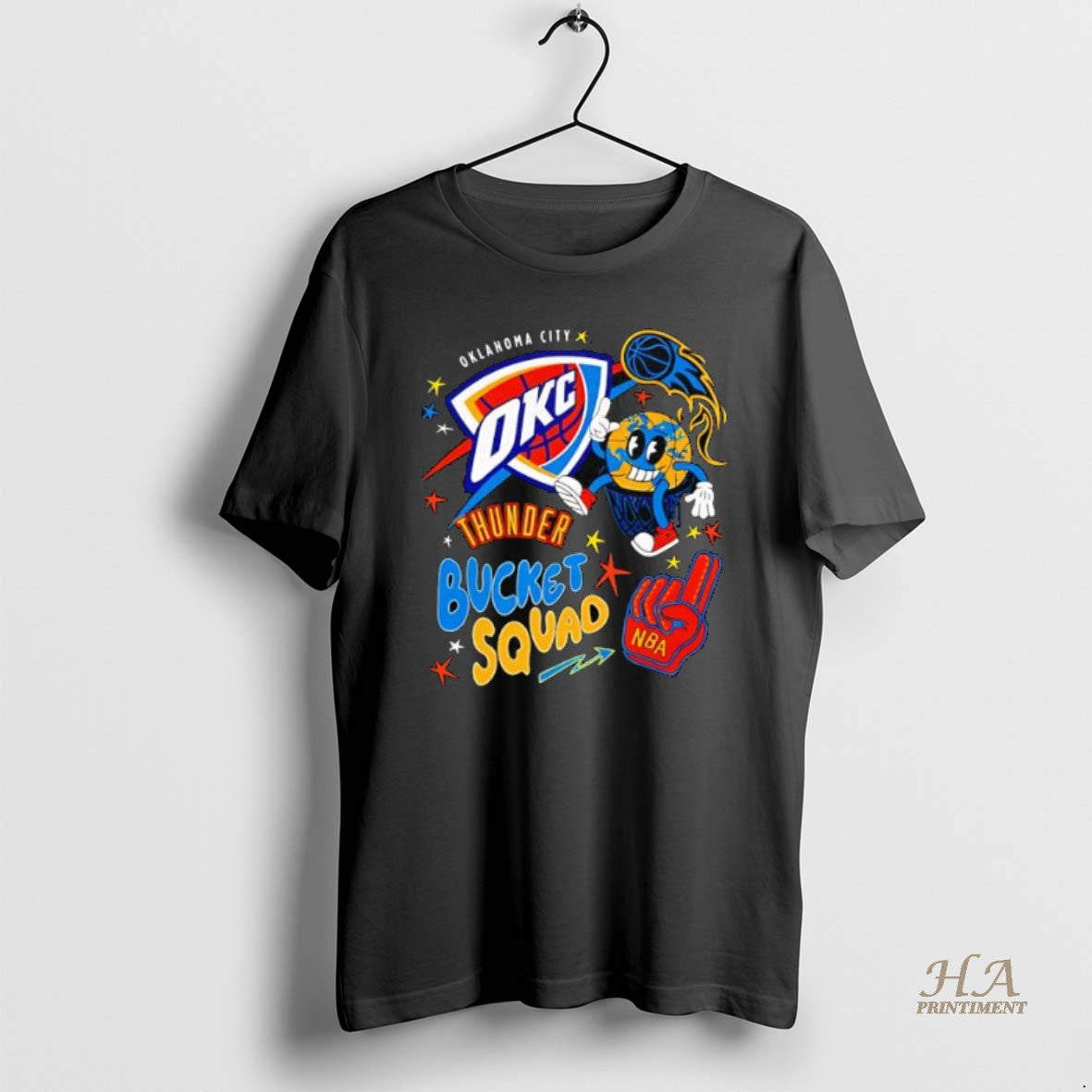 Official Nba Oklahoma City Thunder Buckie Squad Shirt Hoodie Sweatshirt | PurePodTees.com