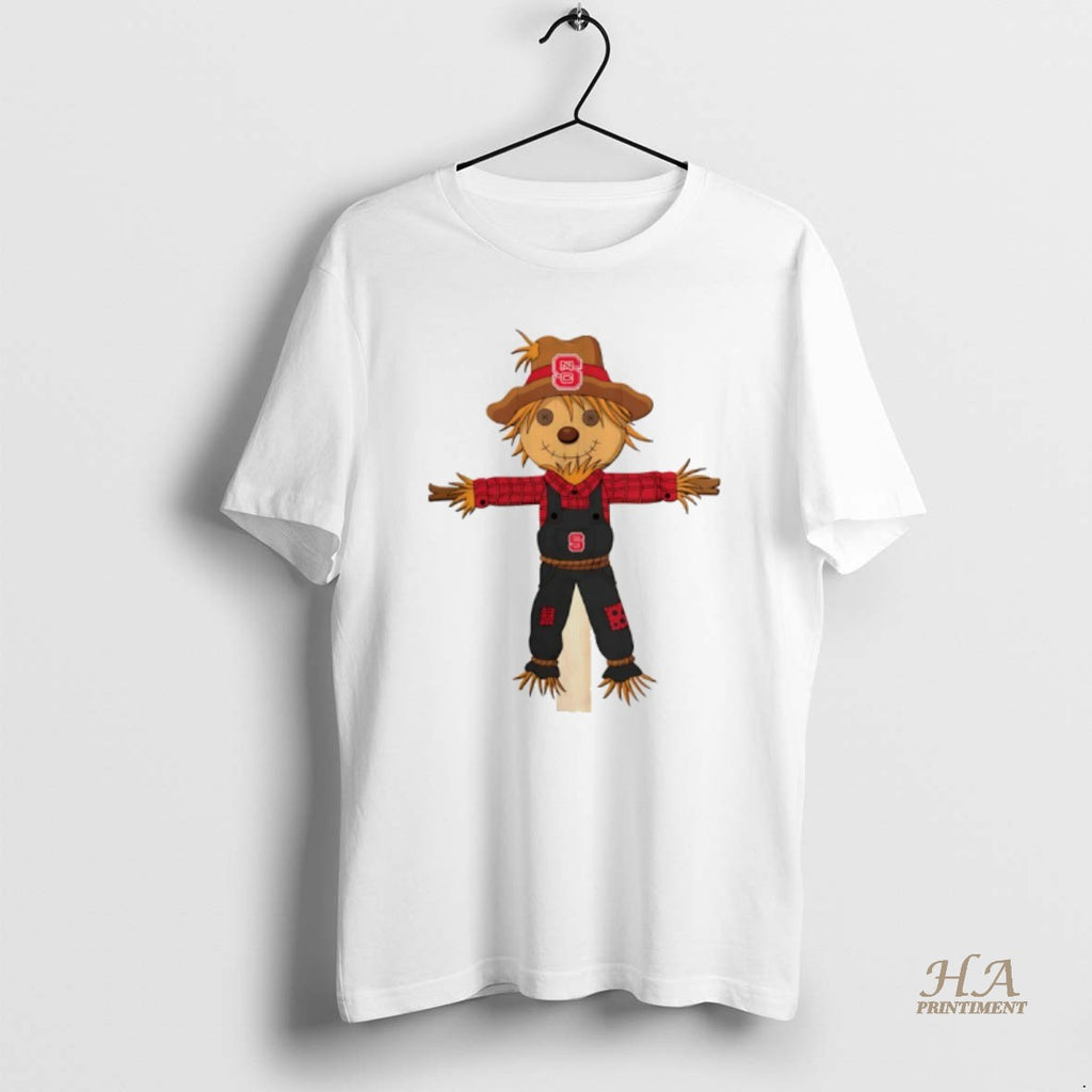 Official Nc State Wolfpack Scarecrow Mascot Shirt Hoodie Sweatshirt | PurePodTees.com