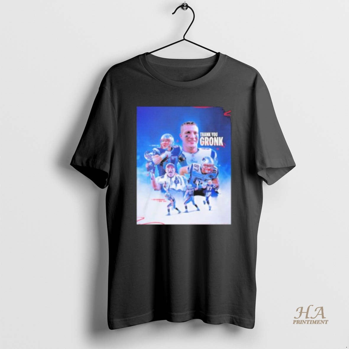 Official Ne Patriots Rob Gronkowski Gronk Thank You Gronk Shirt Hoodie Sweatshirt | PurePodTees.com