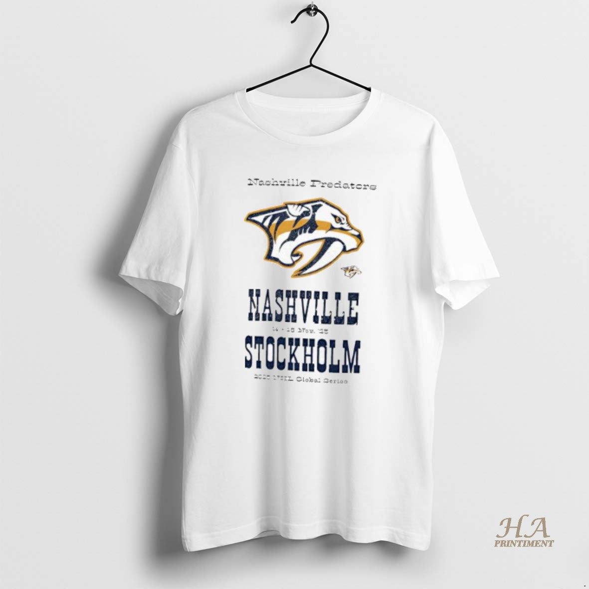 Official Nashville Predators 2025 Stockholm Shirt Hoodie Sweatshirt | PurePodTees.com