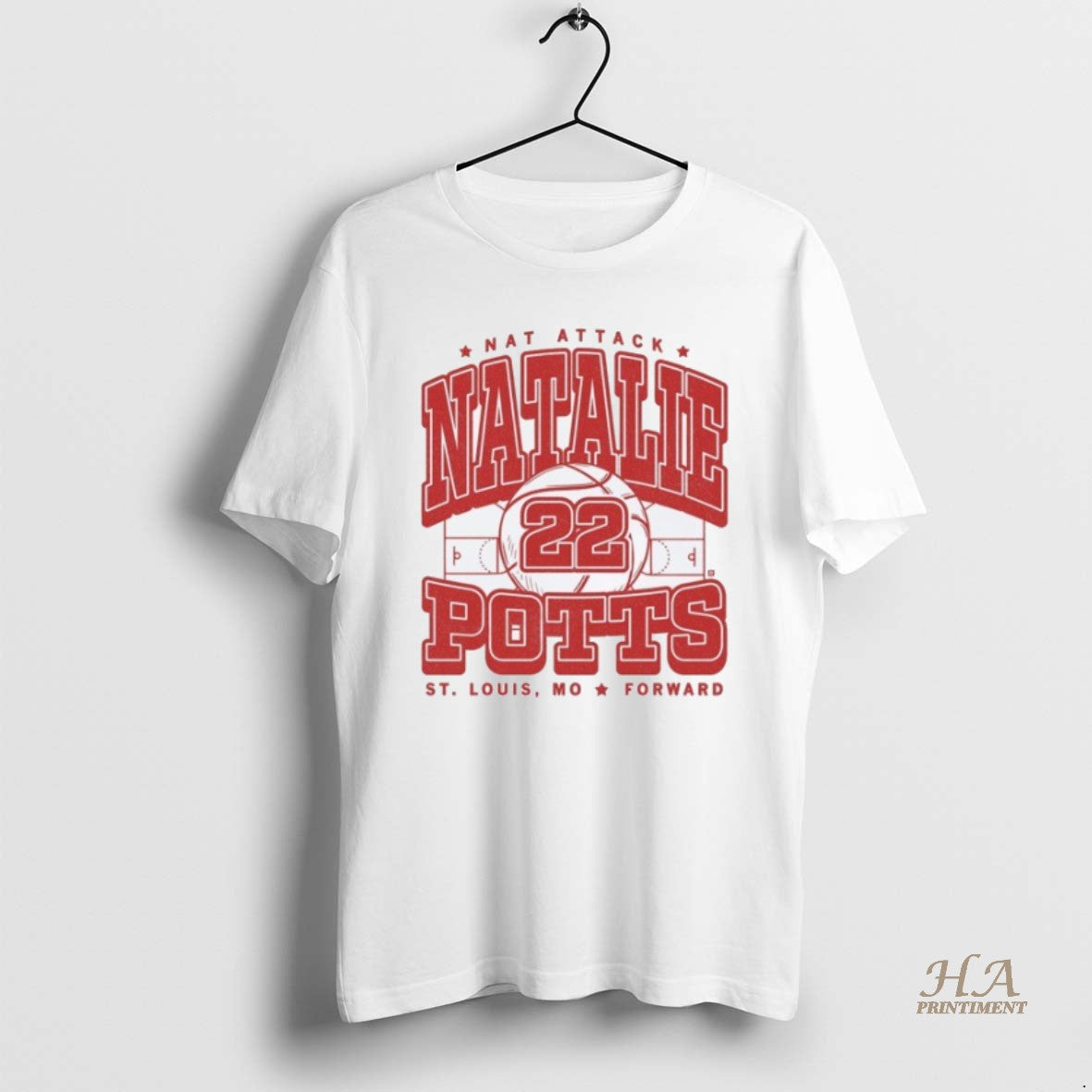 Official Natalie Potts Bat Attack St Louis Mo Forward Max Collegiate Shirt Hoodie Sweatshirt | PurePodTees.com