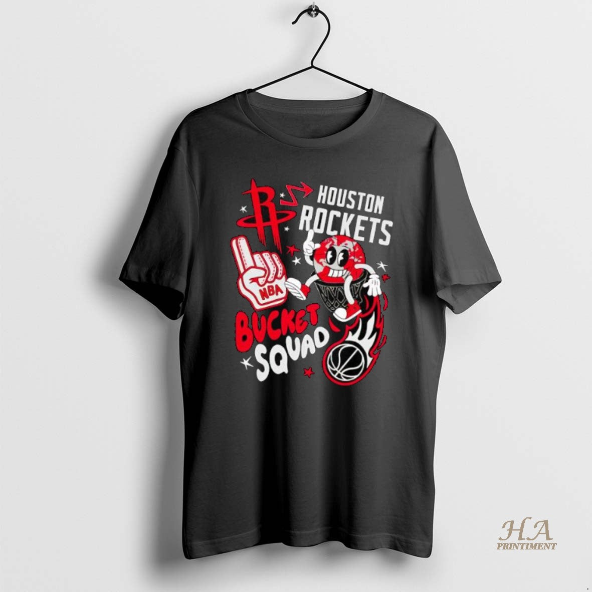 Official Nba Houston Rockets Buckie Squad Stylish 2025 Shirt Hoodie Sweatshirt | PurePodTees.com