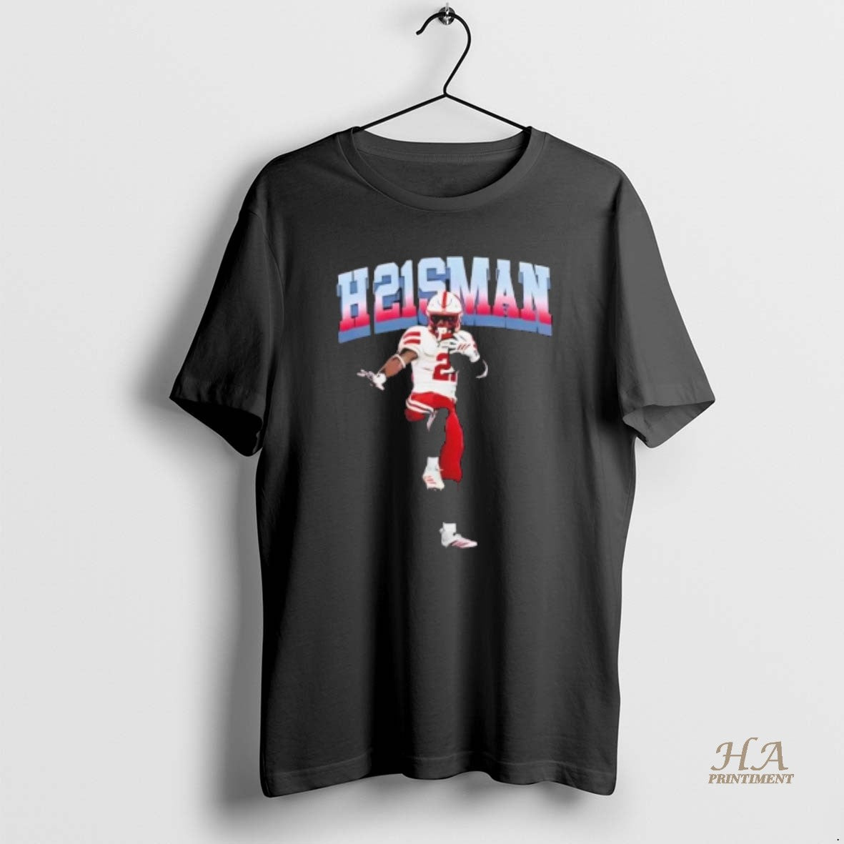 Official Nebraska H21sman Emmett Johnson Legacy 2025 2 Sided Shirt Hoodie Sweatshirt | PurePodTees.com