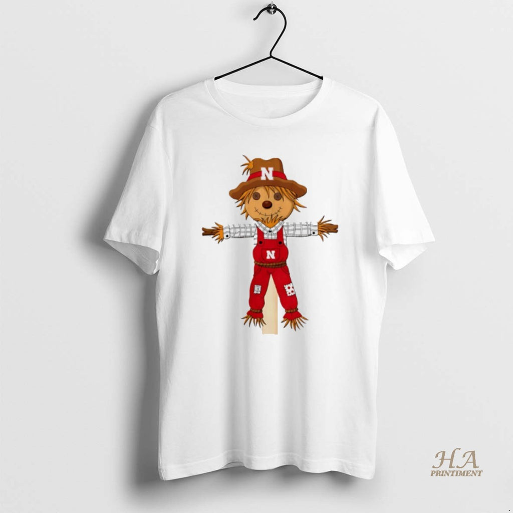 Official Nebraska Huskers Scarecrow Mascot Shirt Hoodie Sweatshirt | PurePodTees.com