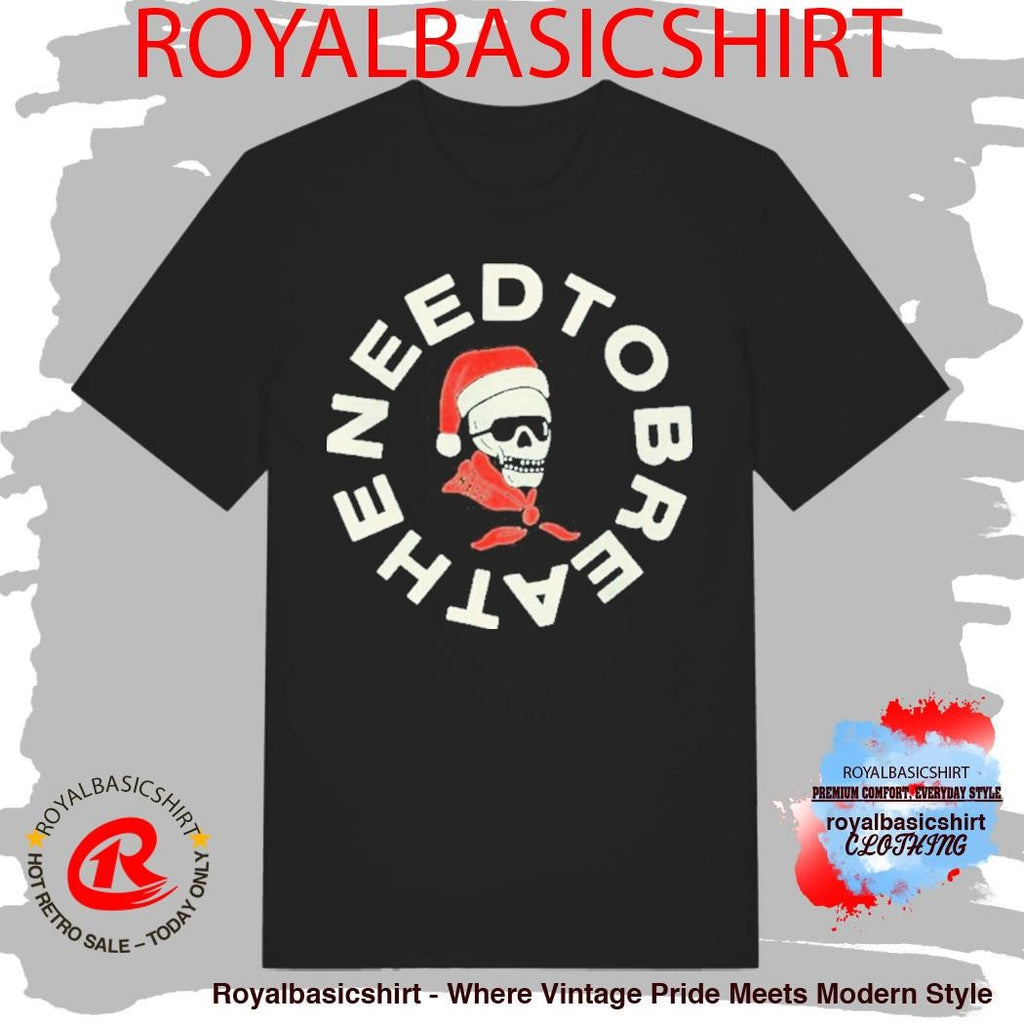 Needtobreathe Santa Skull Christmas Shirt