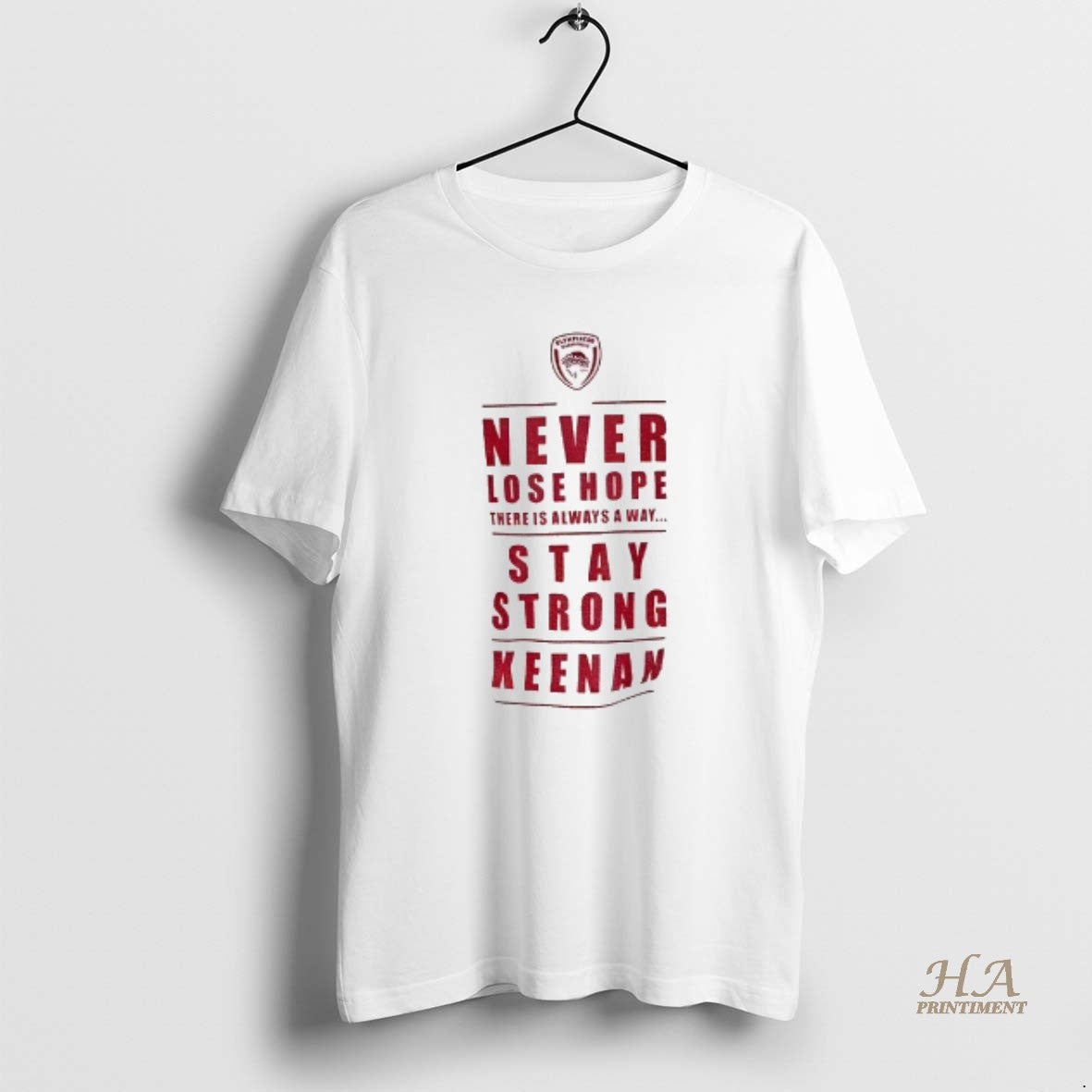 Official Never Lose Hope There Is Always A Way Stay Strong Keenan Logo Shirt Hoodie Sweatshirt | PurePodTees.com