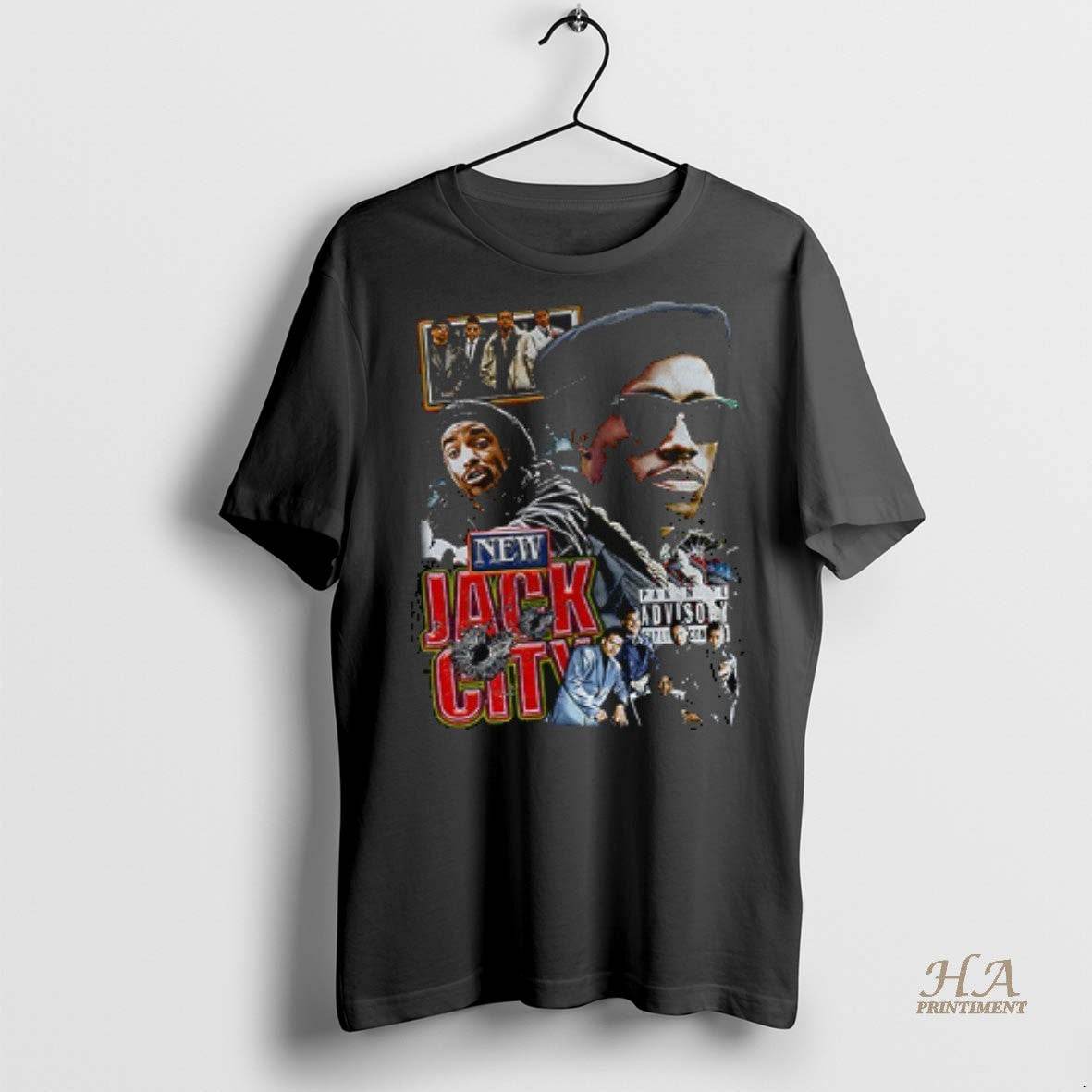 Official New Jack City They Were At The Top Of Their Game Graphic Vintage Shirt Hoodie Sweatshirt | PurePodTees.com