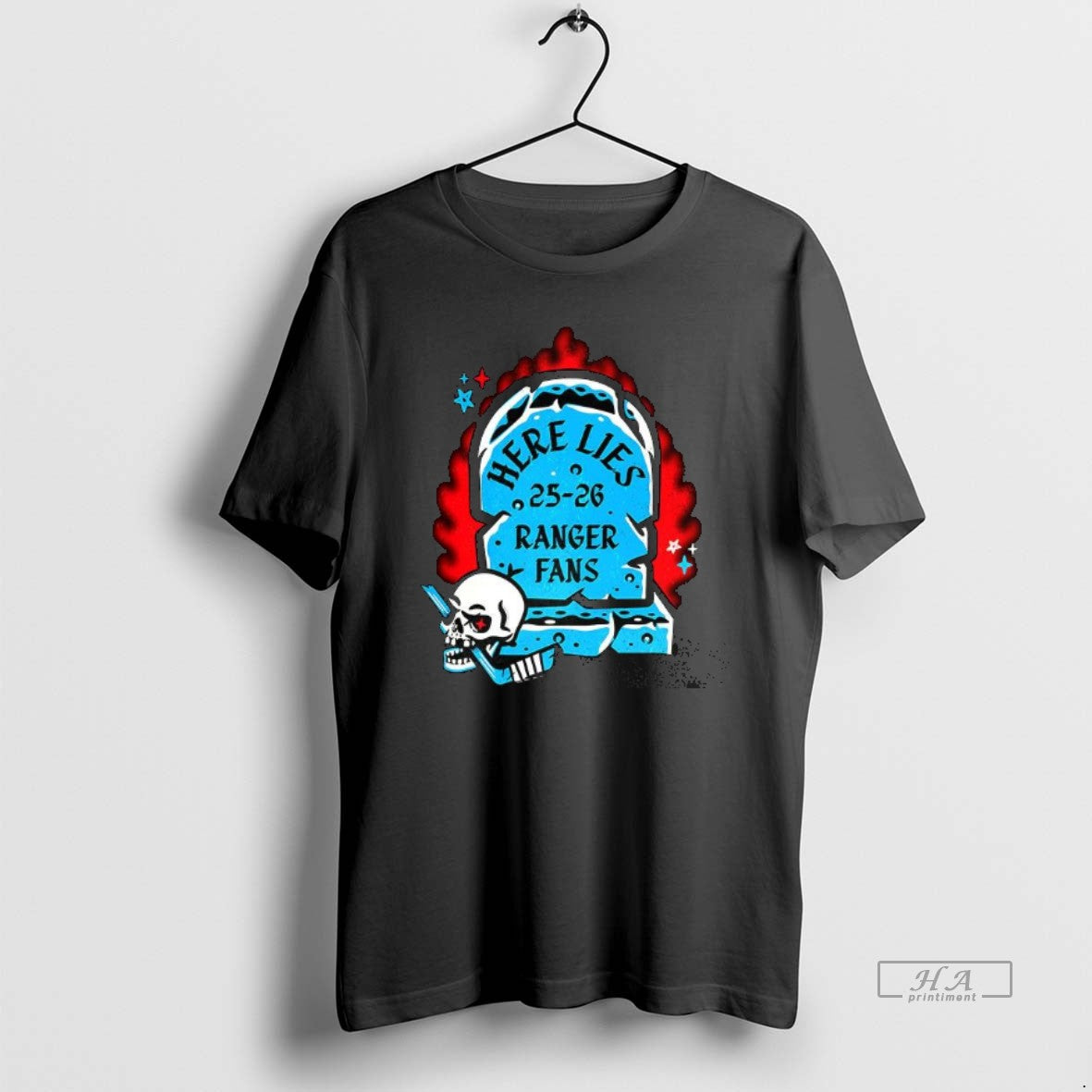 Official New York Rangers Hockey Here Lies 2025 2026 Ranger Fans Tombstone Halloween Shirt Hoodie Sweatshirt
