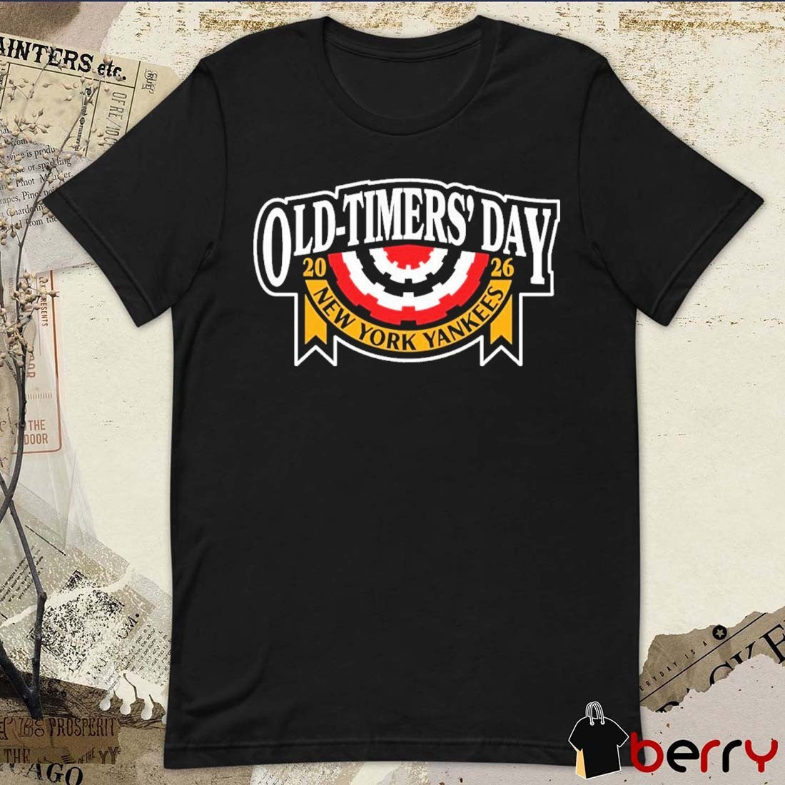 New York Yankees MLB 2026 Old-Timers’ Day t-shirt