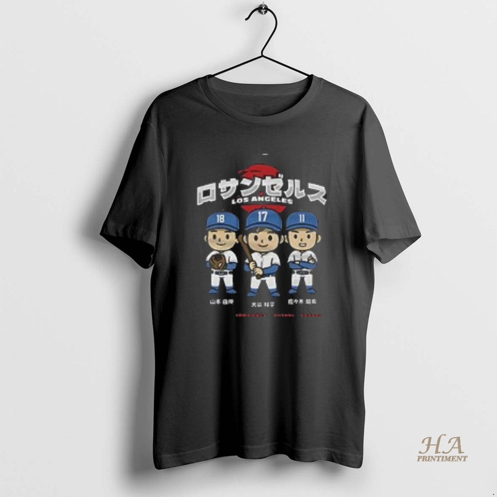 Official Nice Shohei Ohtani Los Angeles Dodgers Chibi Anime Shirtshohei Ohtani Los Angeles Dodgers Chibi Shirt Hoodie...