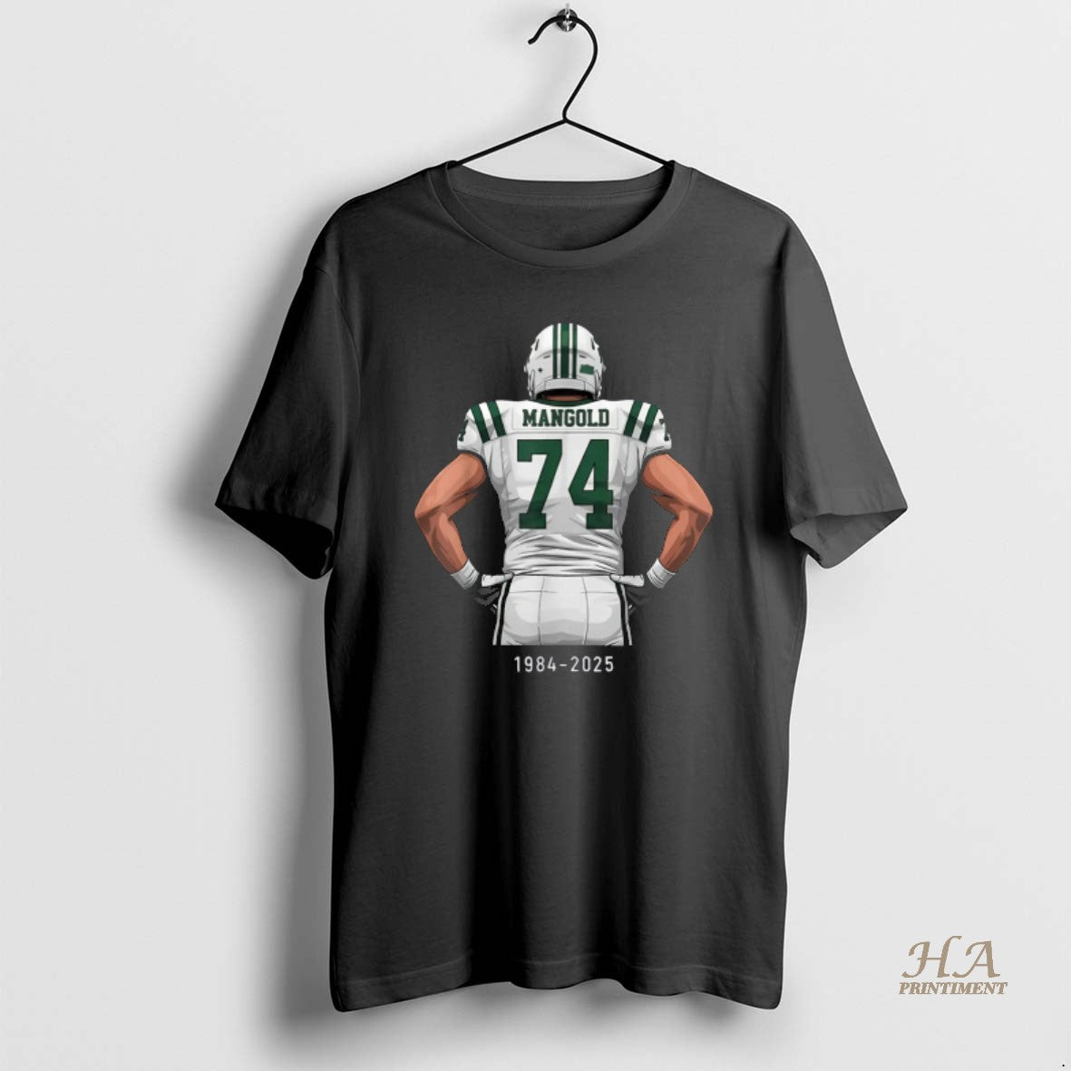 Official Nick Mangold A True Jet 74 Football Legend Memorial Shirt Hoodie Sweatshirt | PurePodTees.com