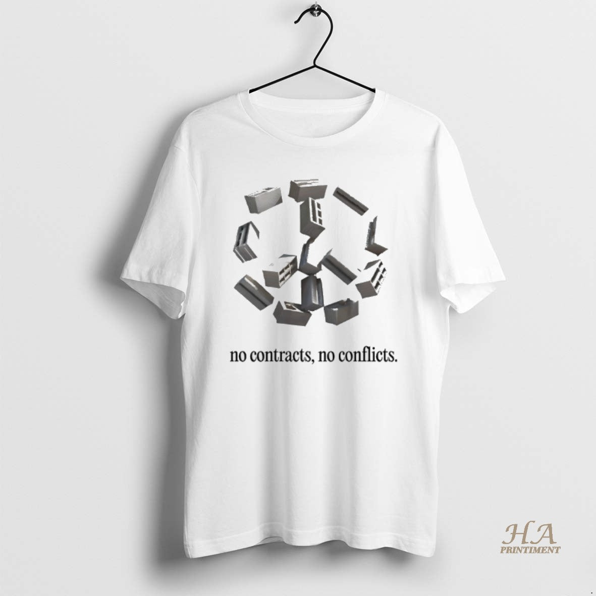 Official No Contracts No Conflicts Shirt Hoodie Sweatshirt | PurePodTees.com