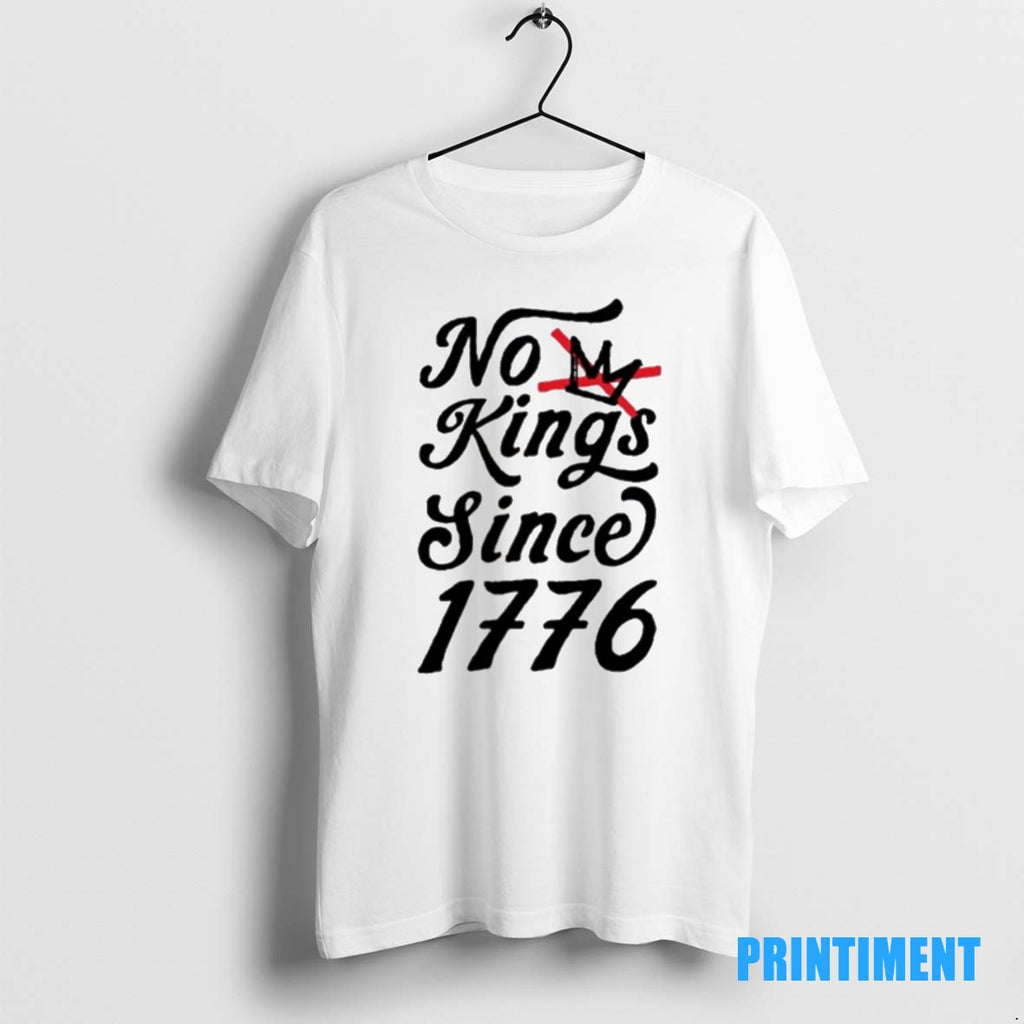 Official No Kings Since 1776 Tee Sweater