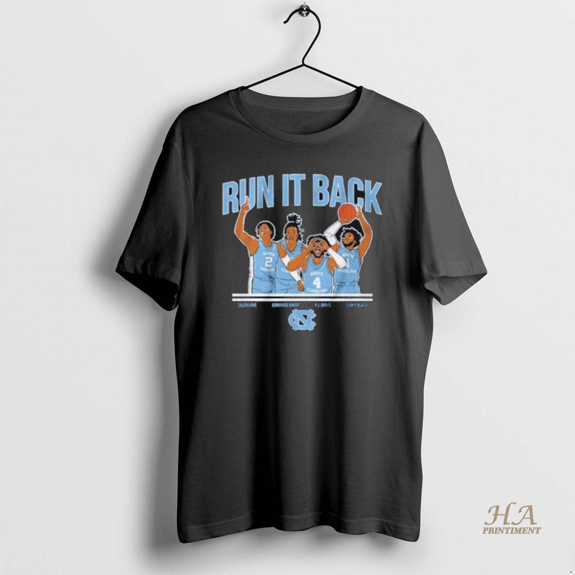 Official North Carolina Tar Heels Unc Run It Back Shirt Hoodie Sweatshirt | PurePodTees.com