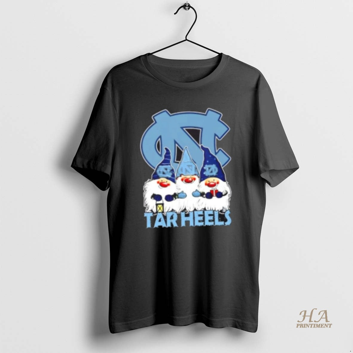 Official North Carolina Tar Heels X Gnomes Xmas Christmas Shirt Hoodie Sweatshirt | PurePodTees.com