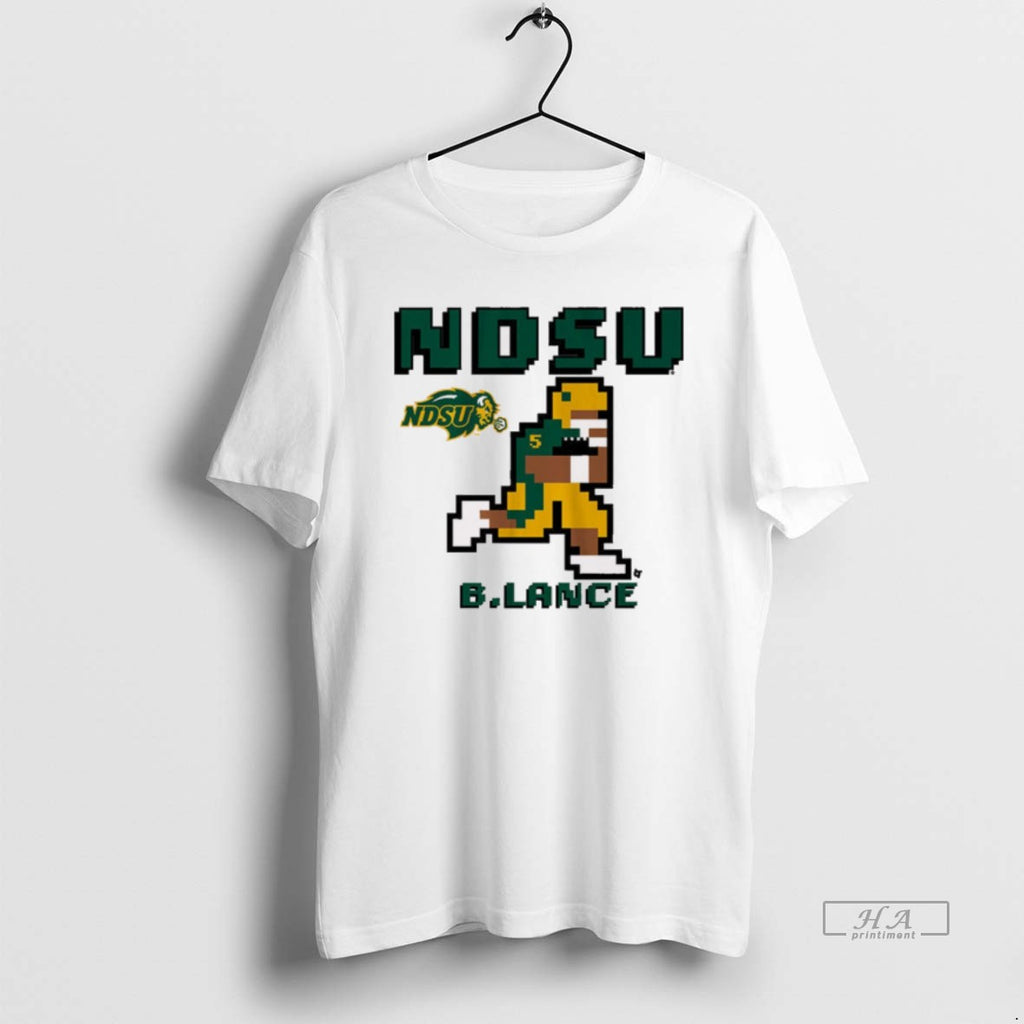 Official North Dakota State Bison Football Ncaa Bryce Lance Retro Baller Shirt Hoodie Sweatshirt | PurePodTees.com