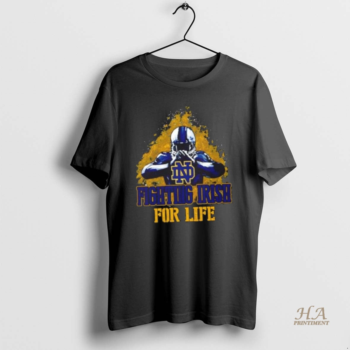 Official Notre Dame Fighting Irish Football For Life Shirt Hoodie Sweatshirt | PurePodTees.com