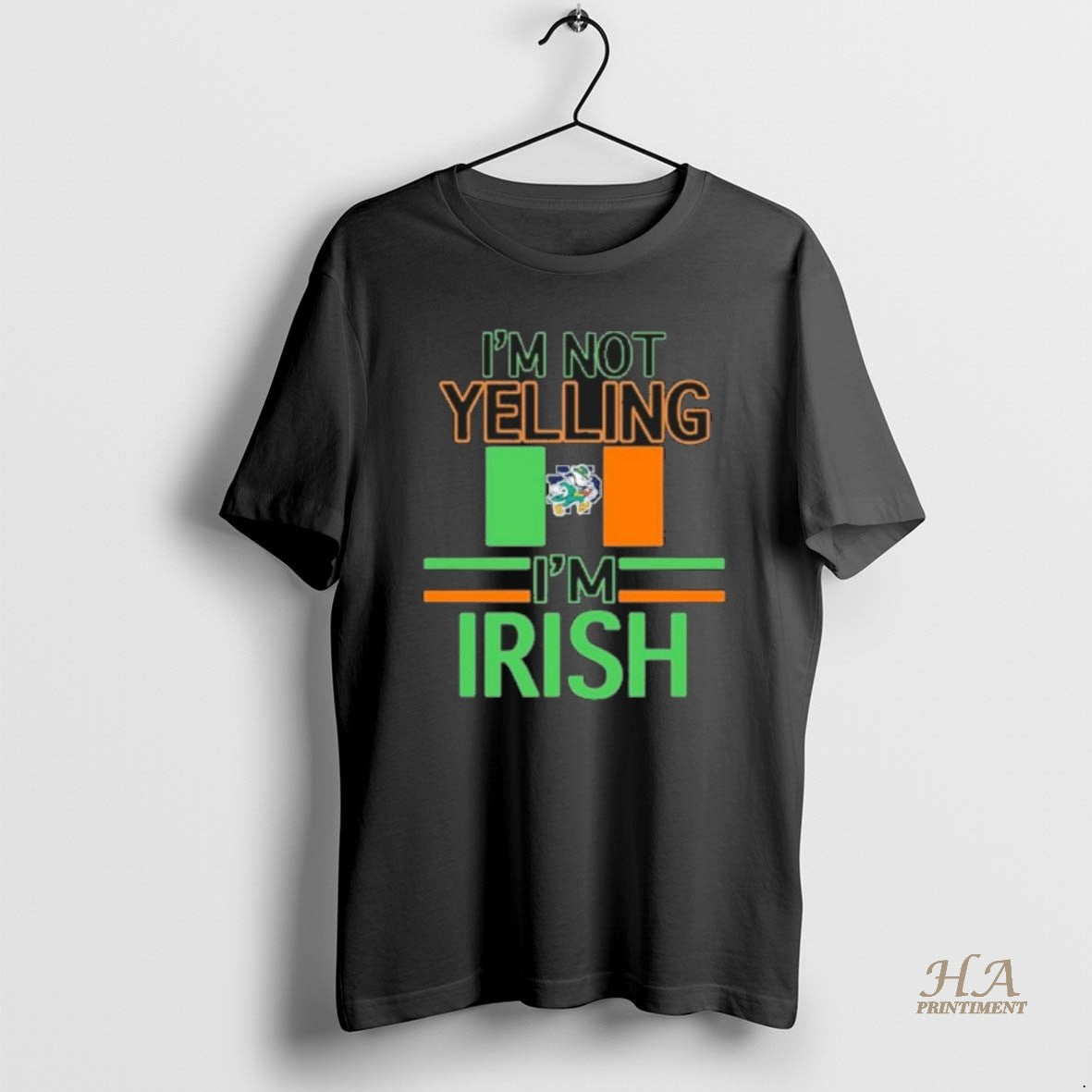 Official Notre Dame Im Not Yelling Im Irish Shirt Hoodie Sweatshirt | PurePodTees.com