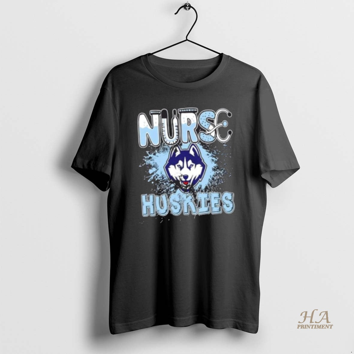 Official Nurse X Connecticut Huskies Football Shirt Hoodie Sweatshirt | PurePodTees.com