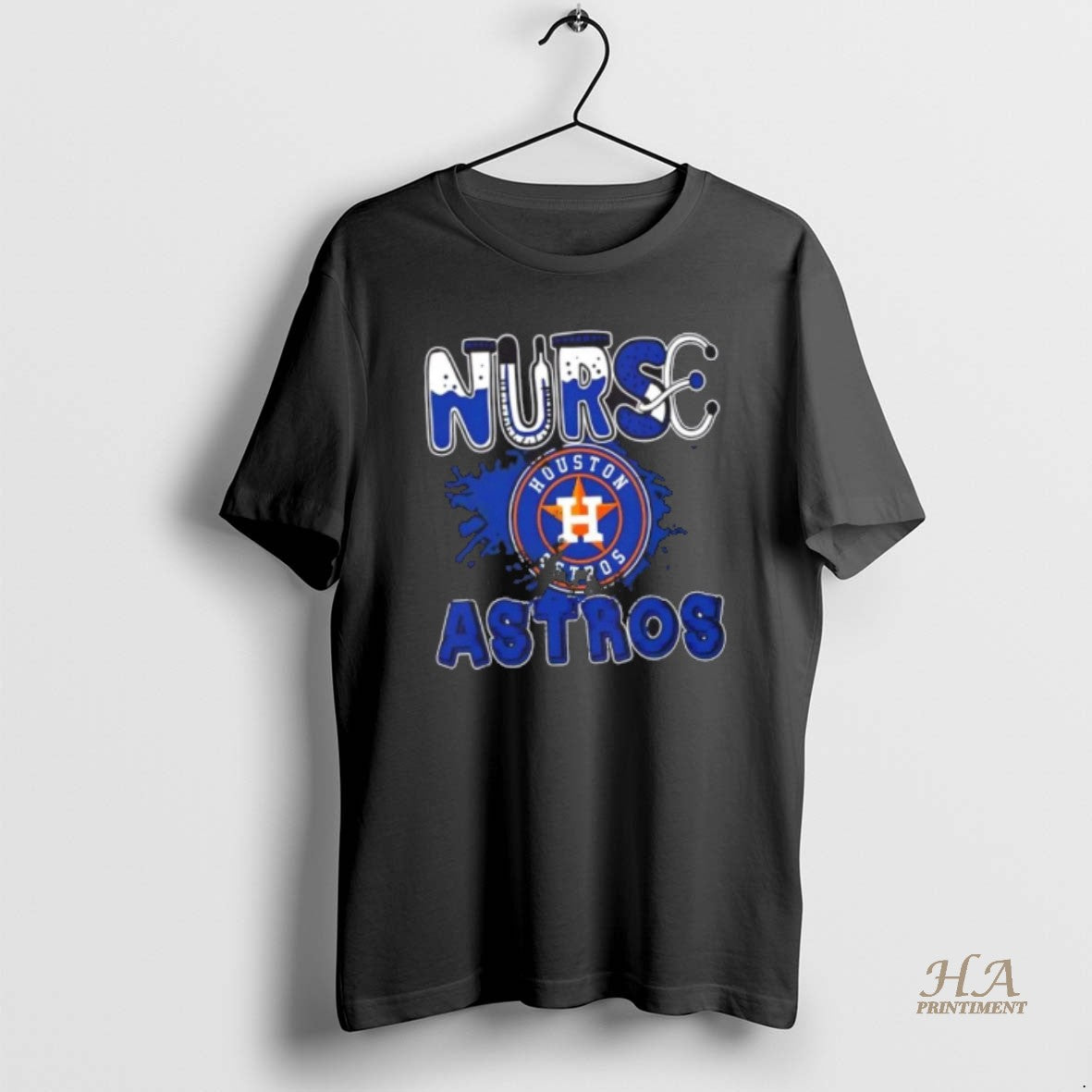 Official Nurse X Houston Astros Baseball Shirt Hoodie Sweatshirt | PurePodTees.com