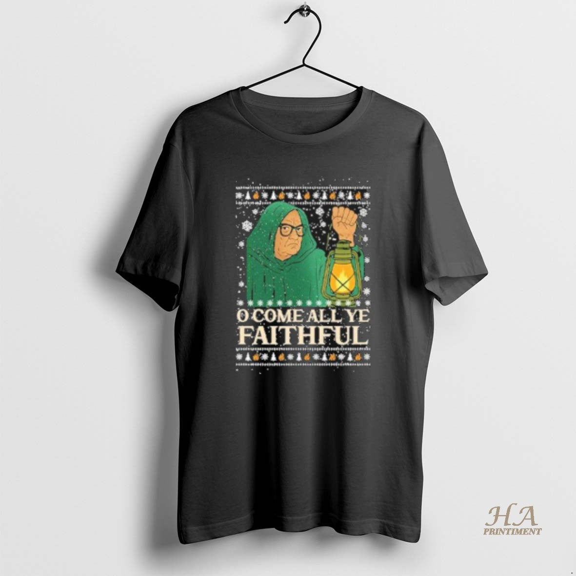 Official O Come All Ye Faithful Christmas Shirt Hoodie Sweatshirt | PurePodTees.com