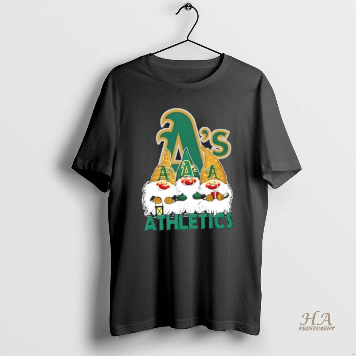 Official Oakland Athletics X Gnomes Xmas Christmas Shirt Hoodie Sweatshirt | PurePodTees.com
