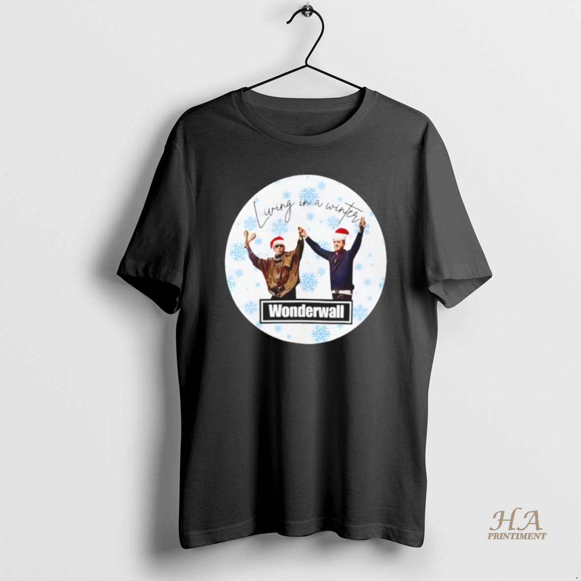 Official Oasis Winter Wonderwall Christmas Holiday Shirt Hoodie Sweatshirt | PurePodTees.com