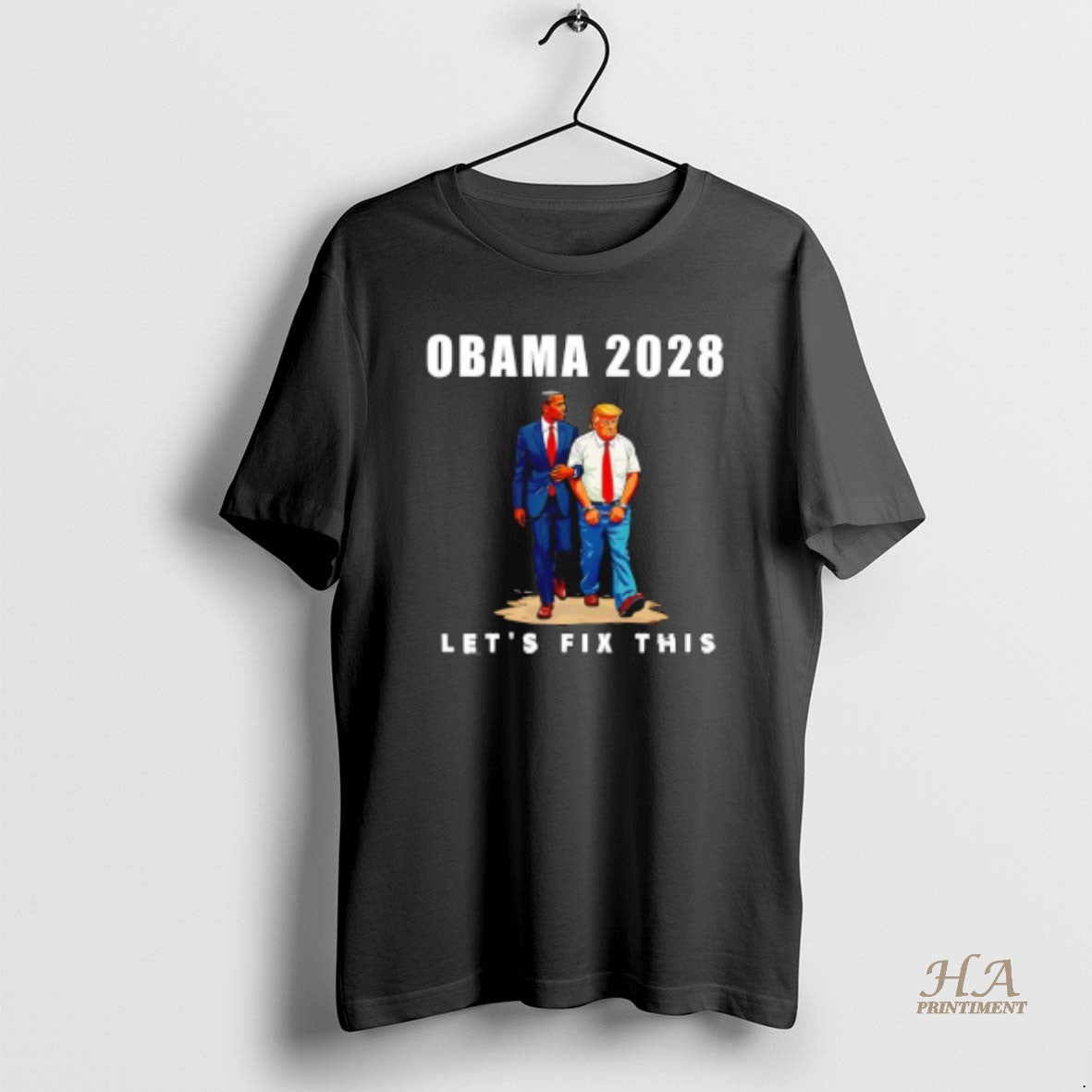 Official Obama 2028 Political Democrat Trump Graphic Shirt Hoodie Sweatshirt | PurePodTees.com