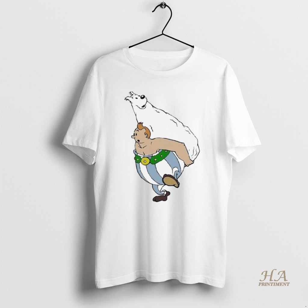 Official Obelix X Tintin Obeltin Shirt Hoodie Sweatshirt | PurePodTees.com