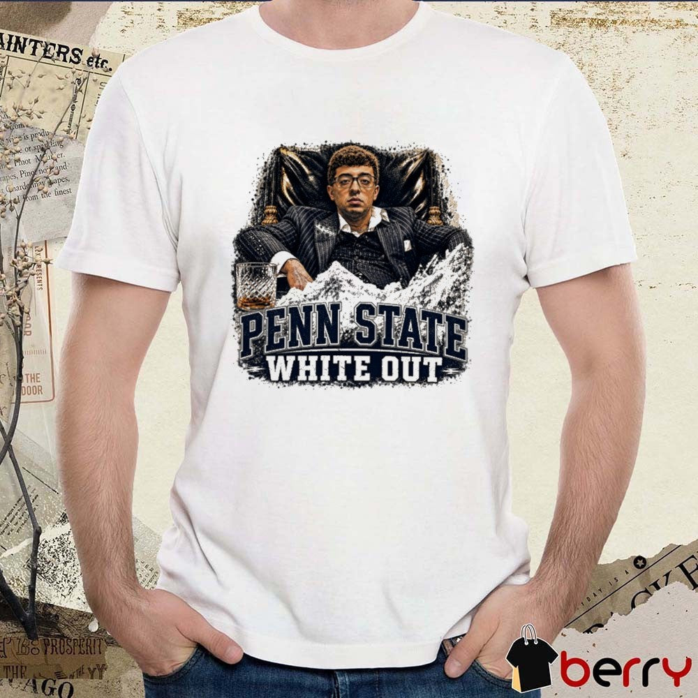 Official 2026 Pledge Escobar Penn State White Out Meme t-shirt