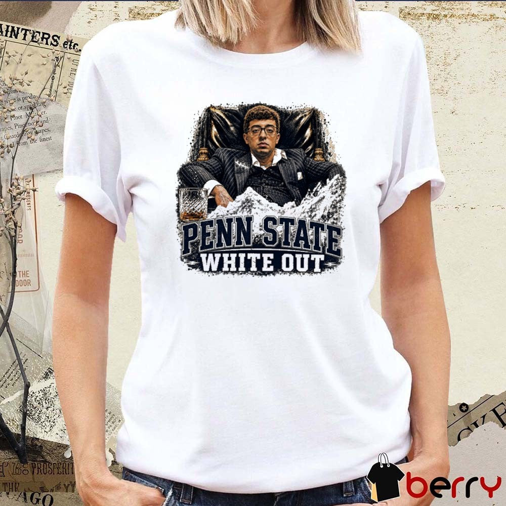 Official 2026 Pledge Escobar Penn State White Out Meme t-shirt