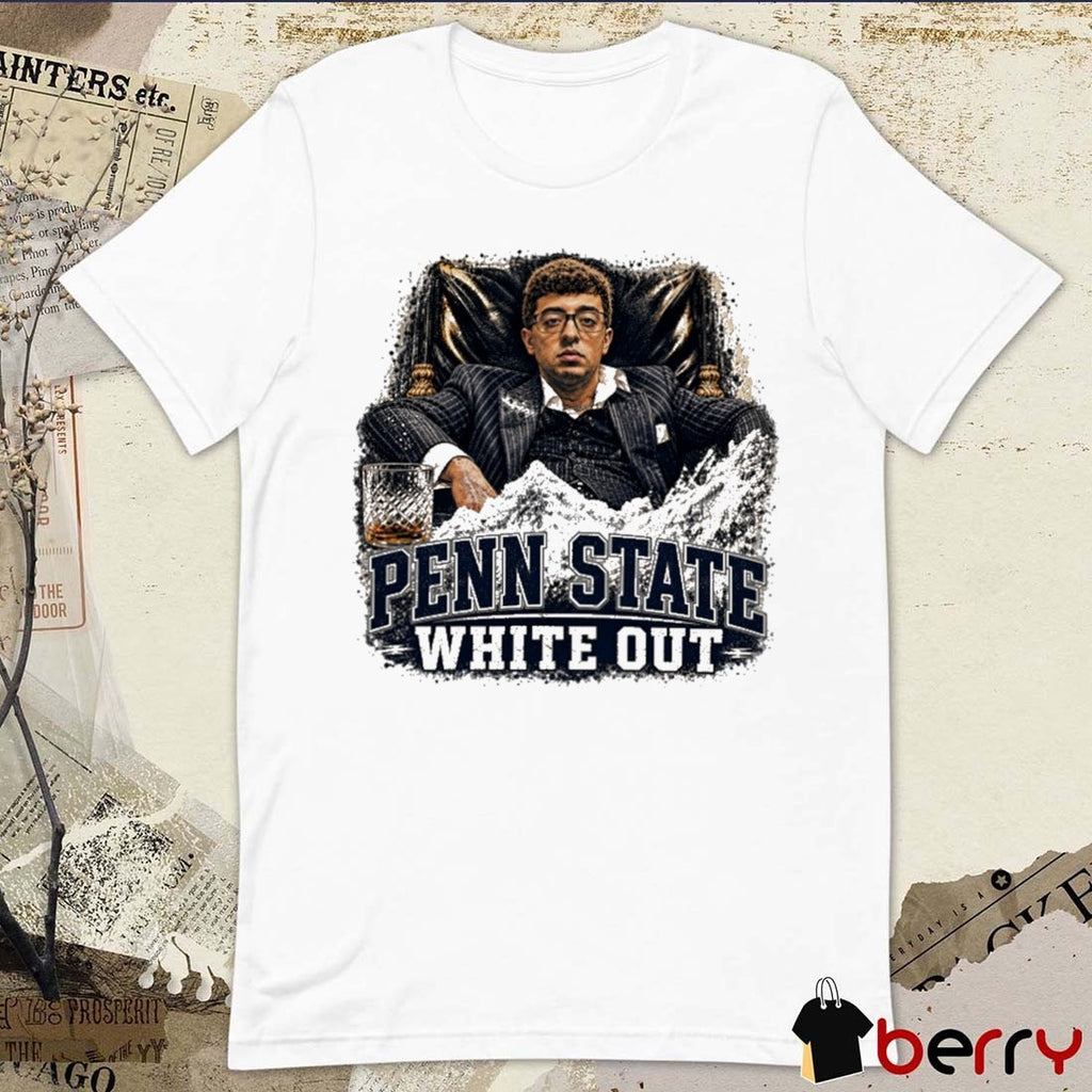 Official 2026 Pledge Escobar Penn State White Out Meme t-shirt
