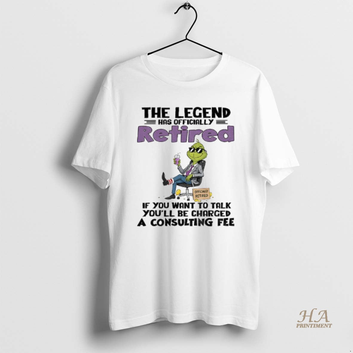 Official Officially Retired Grinch The Legend Has Officially Retired Officially Retired If You Want To Shirt Hoodie...