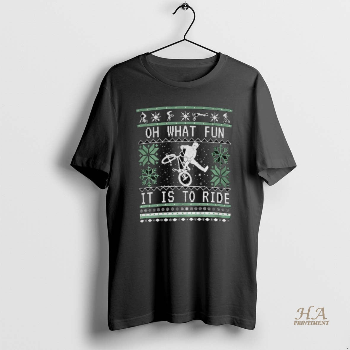 Official Oh What Fun It Is To Ride Bike Merry Christmas Shirt Hoodie Sweatshirt | PurePodTees.com