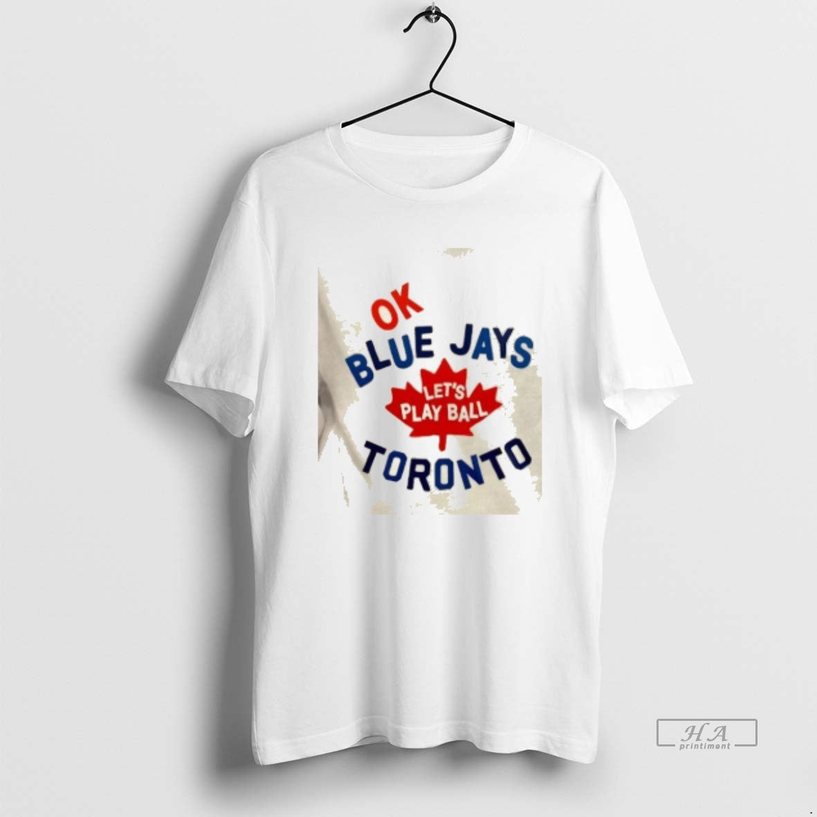 Official Ok Lets Play Ball Toronto Blue Jays Baseball Logo 2 Sided Shirt Hoodie Sweatshirt | PurePodTees.com