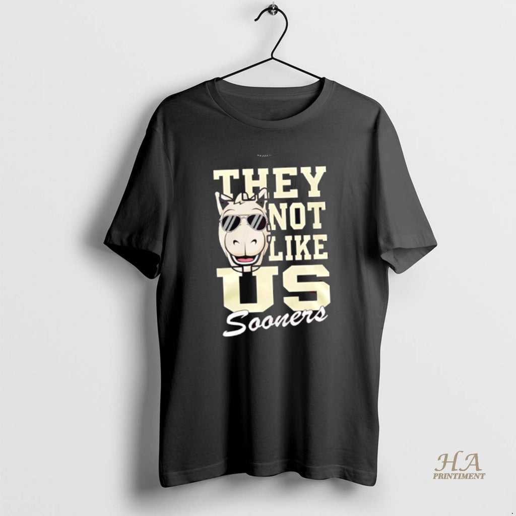 Official Oklahoma Sooners 2025 Ncaa They Not Like Us Shirt Hoodie Sweatshirt | PurePodTees.com