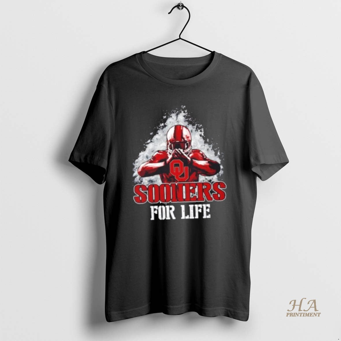 Official Oklahoma Sooners Football For Life Shirt Hoodie Sweatshirt | PurePodTees.com