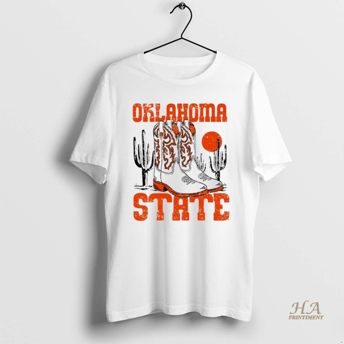 Official Oklahoma State University Boots Vintage Shirt Hoodie Sweatshirt | PurePodTees.com