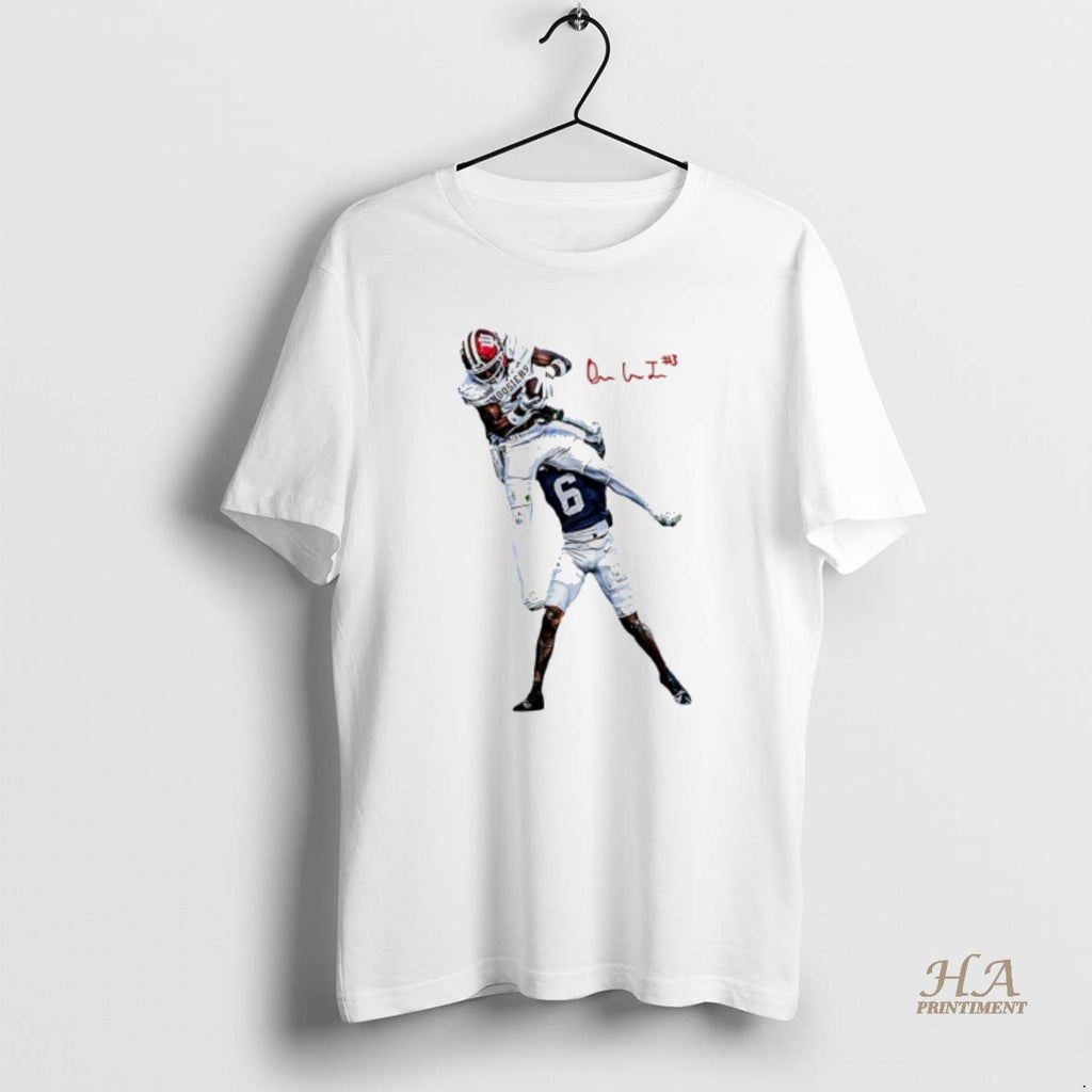 Official Omar Cooper Jr The Catch Signature Graphic Shirt Hoodie Sweatshirt | PurePodTees.com